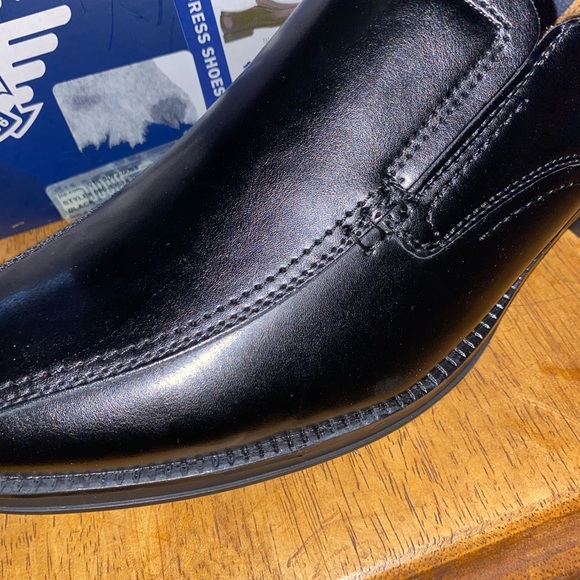 Mens Dockers 10.5 Black Greer Dress shoes - Picture 4 of 14